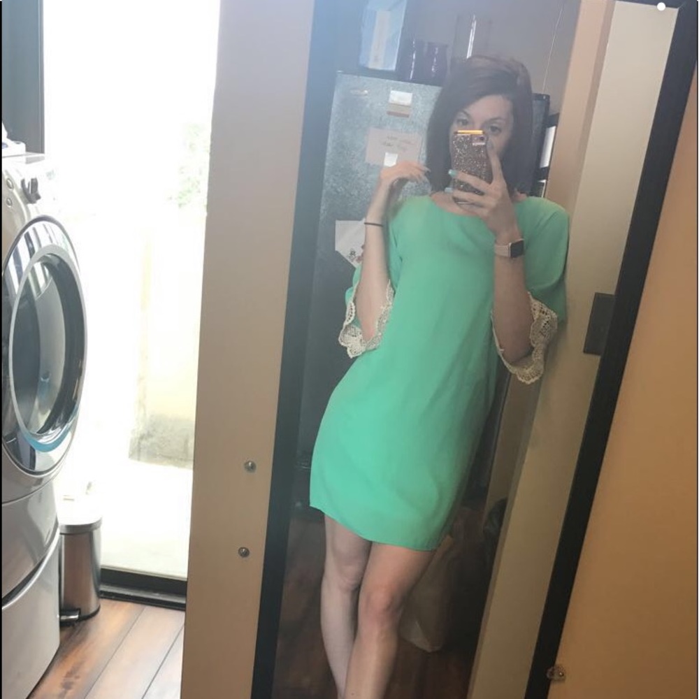 Tiffany blue summer dress